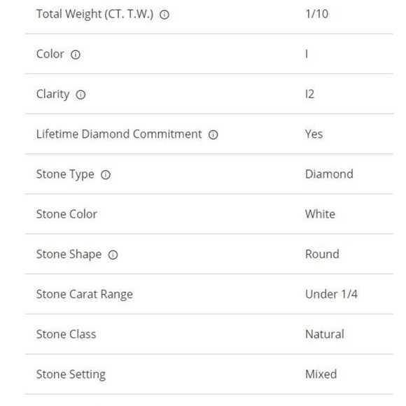 Zales  1/10 CT. T.W. Diamond Ring in 10K Rose Gold - Picture 5 of 6